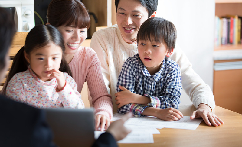 家づくりの進め方をご案内